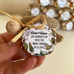 Cadeaux de mariage en pot de miel, cadeaux de douche nuptiale sur le thème des abeilles, cadeaux de mariage en vrac, cadeau de baby shower, destiné à l'abeille, cadeau de mariage miel