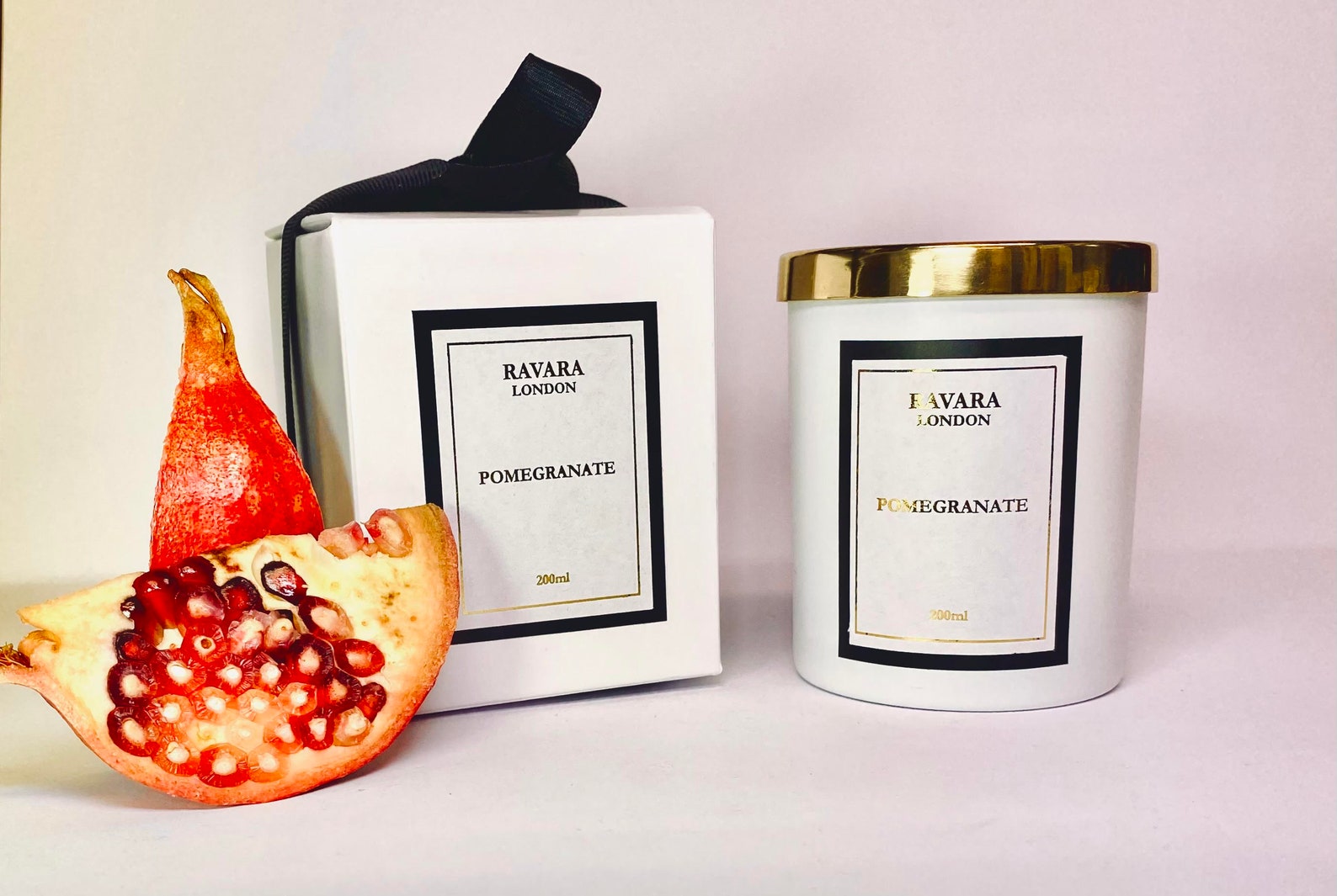 Pomegranate Scented Candle Etsy