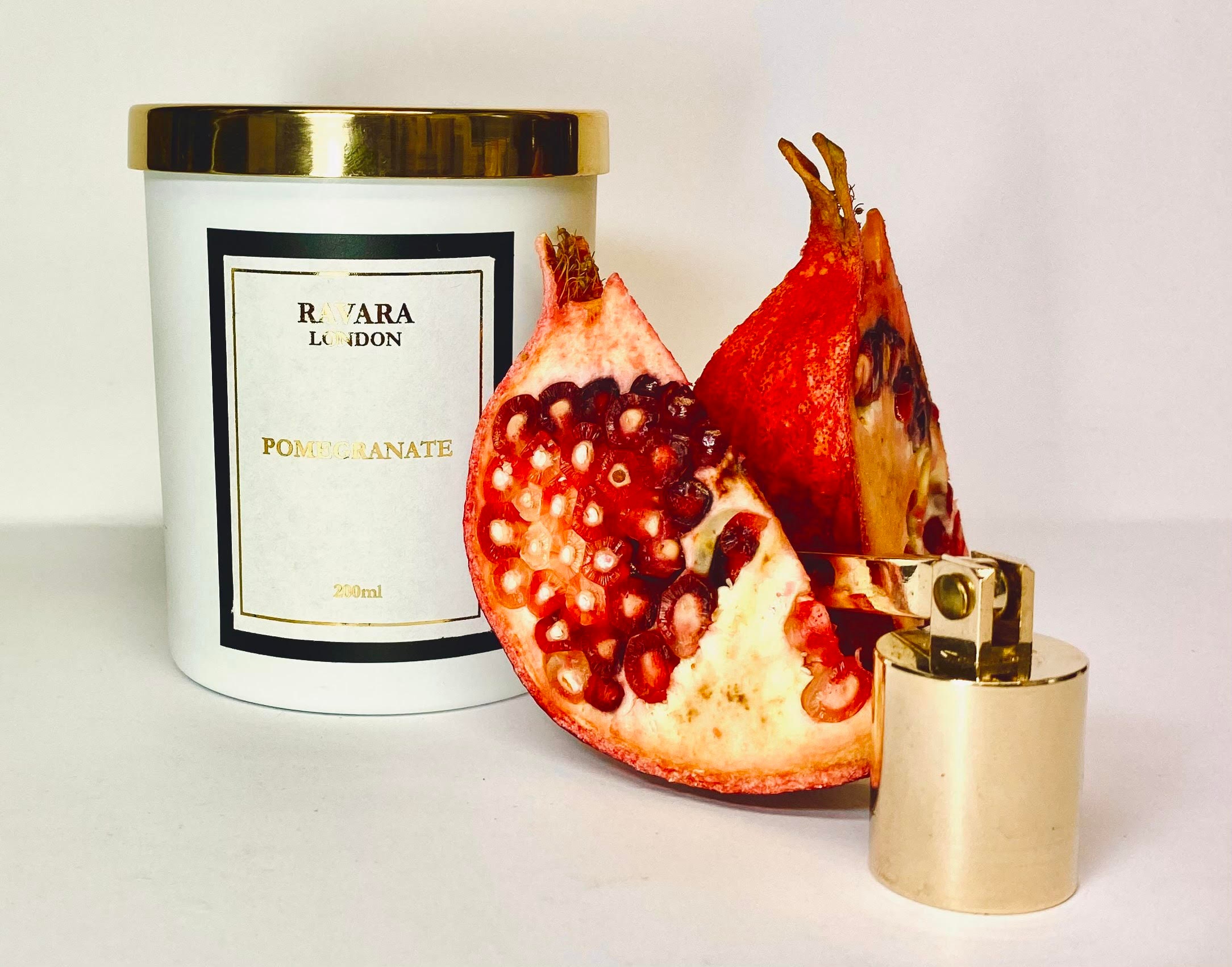 Pomegranate Scented Candle Etsy