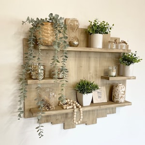 Boho model wall shelf