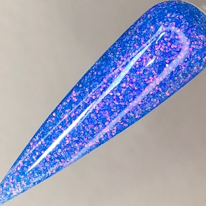 BLUEBERRY PINK Acrylic Powder, Dip Powder, Dips, Acrylic Powder for Nails, Dip Powder for Nails, Glitter Acrylic Powder, Acrylic Nail Powder