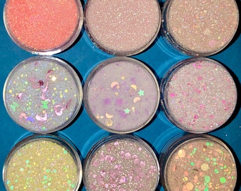 GODESS  Acrylic Powder Set/  Dip Powder Set, 9 JARS! Dip Nails, Acrylic Nail Powder, Dip Nail Powder, Nail Dip Powder, Acrylics