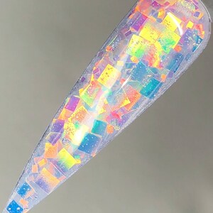 BLOCK PARTY! Gorgeous Opal! Godess Acrylic Powder, Dip Powder, Dips, Acrylic Powder for Nails, Dip Powder for Nails, Acrylic Nail Powder