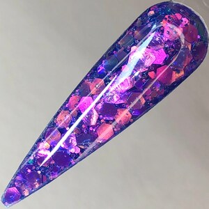 SAVVY SUNSETS Acrylic Powder, Dip Powder, Dips, Acrylic Powder for Nails, Dip Powder for Nails, Glitter Acrylic Powder, Acrylic Nail Powder