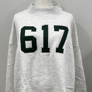 Custom Mock Neck Sweatshirt