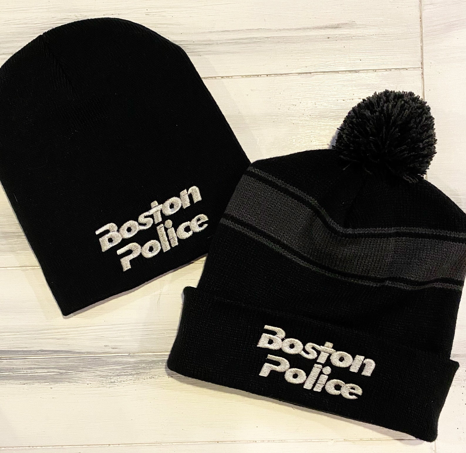 Boston Police Winter Hat - Etsy