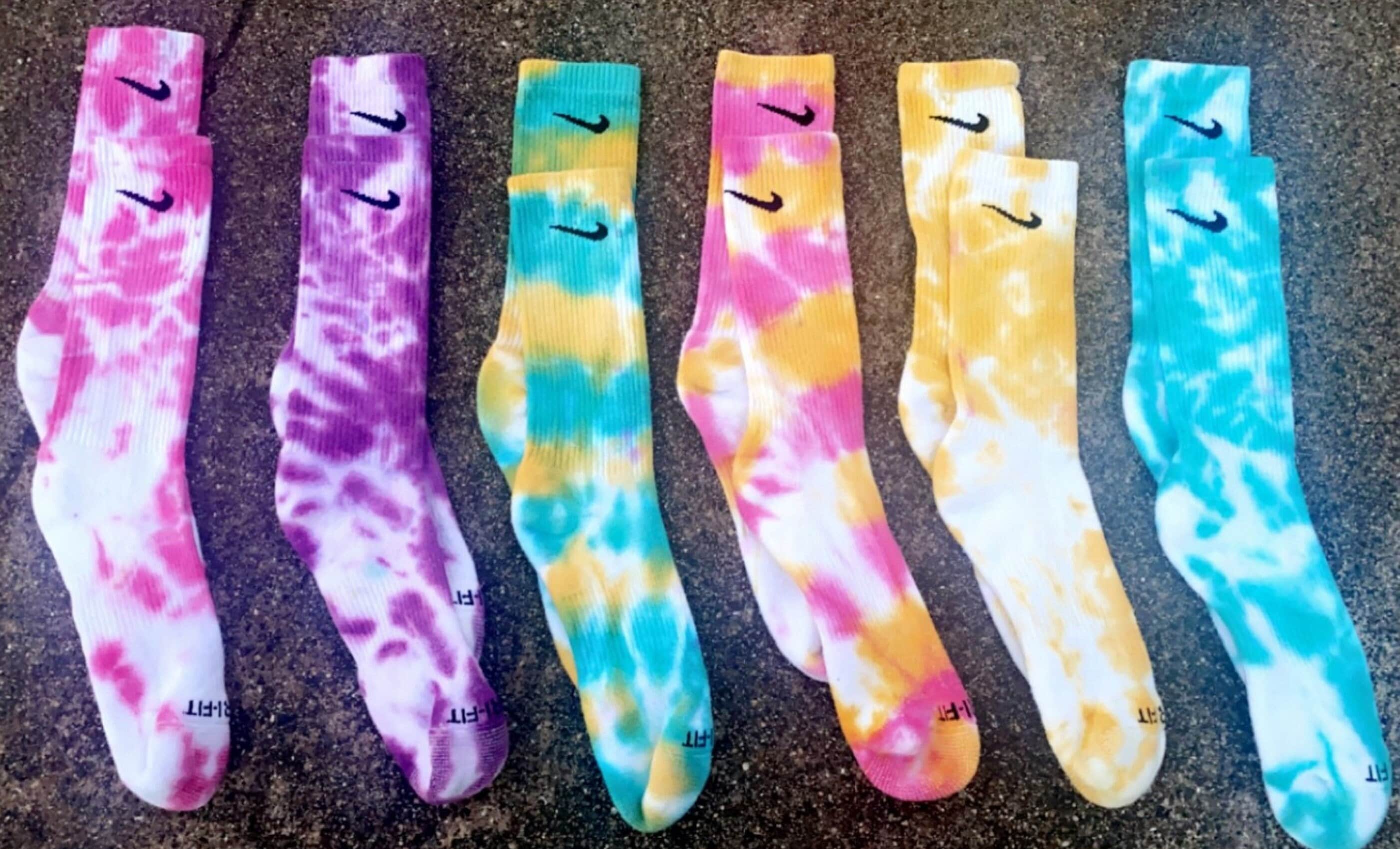 the dye lab nike socks