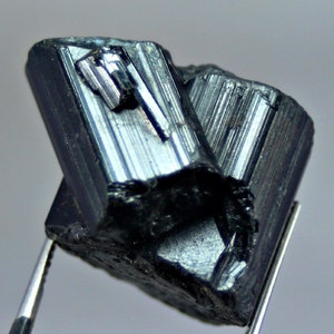 95.50 CT Black Tourmaline Twin Crystals, Skardu Pakistan - Full Terminated Natural Black Color Tourmaline Crystals Specimen