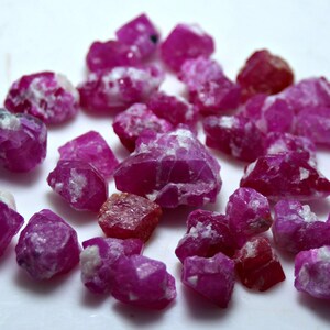 180.0 Ct Natural Red Ruby Crystals – Jagdalek Mine, Afghanistan