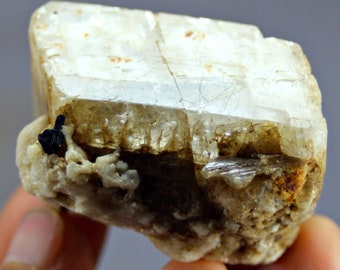 Feldspar in Quartz Crystal – Badakhshan Afghanistan Specimen