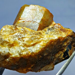 Water Etched Aquamarine Crystal Specimen: Rare Terminated Crystal from Skardu Pakistan