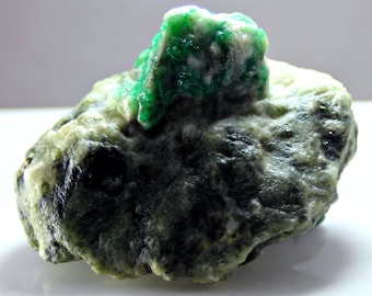 Emerald Crystal Cluster, Quartz Feldspar Specimen, Swat Mine