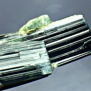 30.0 CT Striking Rare Bi Color Full Terminated Unusual Tourmaline Twin Crystal Specimen from Afghanistan