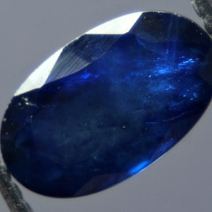 Beautiful Blue Sapphire 1.30 CT Royal Blue Sapphire Gemstone, Afghanistan Heated Natural Blue Sapphire Loose Gemstone for Rings