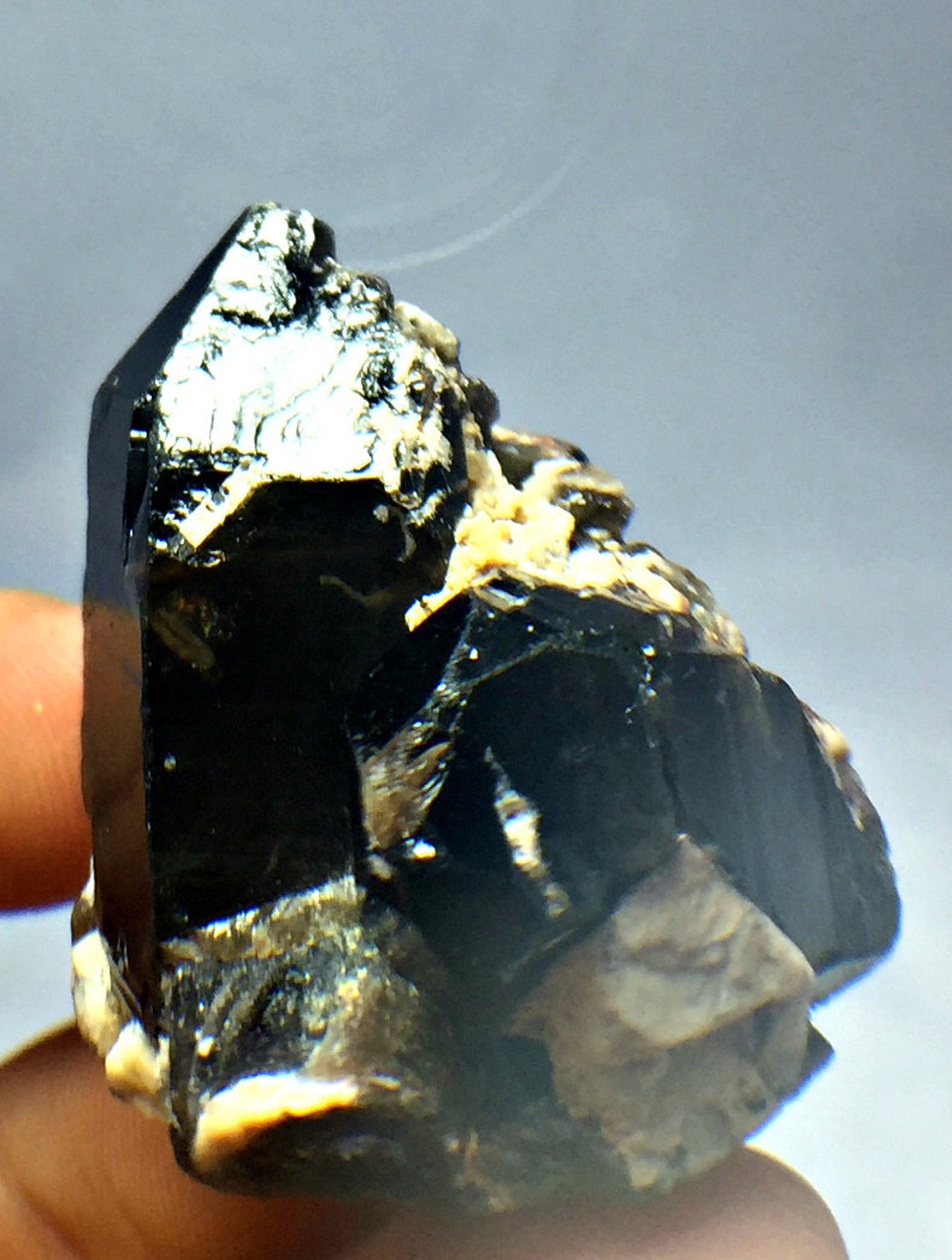 161.0 CT Alluring Rare Translucent Black Color Natural Unusual - Etsy