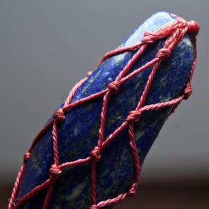 Stunning Rare Lapis Lazuli Thumbled Gemstone - Very Unusual Unheated Untreated Raw Lapis Lazuli Thumbled Gemstone For Collectors 95.0 CT