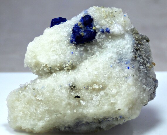 140.0 GM 希少ブルーラズライト結晶束標本、アフガニスタン