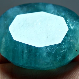 Big Grandidierite Loose Gemstone - 68.21 Cts World Rarest Museum Grade Blue Grandidierite Oval Cut Gemstone for Collectors - Certified