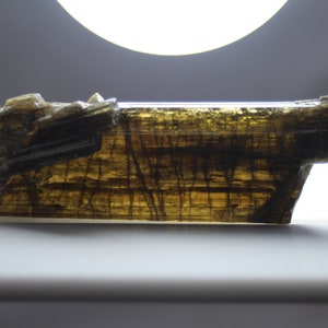 141.0 CT Classic Green Epidote Twin Crystal - Top Quality Natural Green Color Epidote Transparent Twin Top Crystal for Collectors!