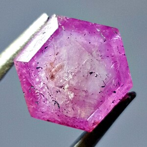 8.0 CT Trapiche Red Ruby Pair: Natural Gemstone for Jewelry