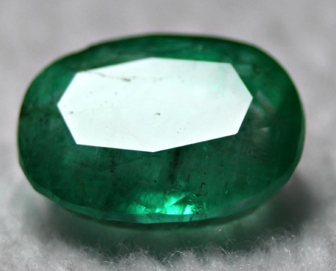 Pristine Very Top Quality Rare Lustrous Emerald Loose Gemstone - VVS Quality Unheated Untreated Rare Natural Emerald Loose Gemstone 18 CT