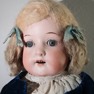 Kid Doll w/Sleepy Eyes and Teeth - Original Clothing - Germany/Vintage