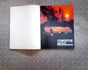 Vintage Corvette News Magazine 1976 Oct - Nov