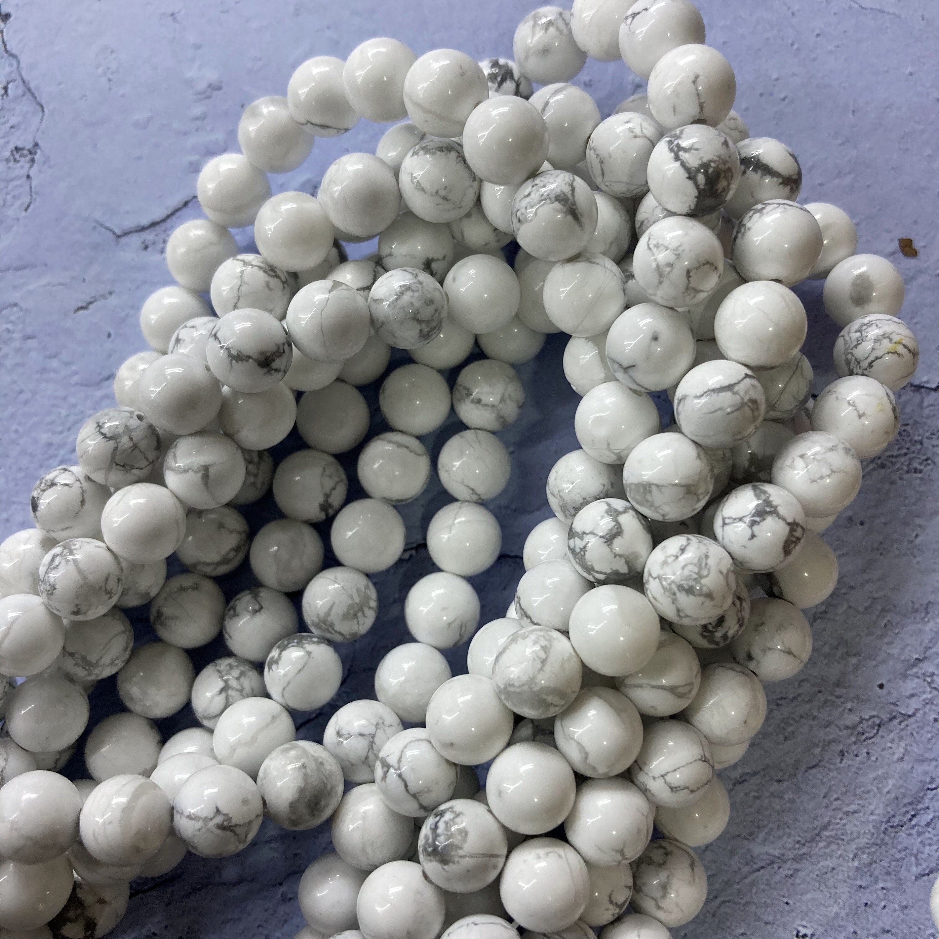Natural Gemstones Beads Howlite Beads AAA Quality High Grade Etsy