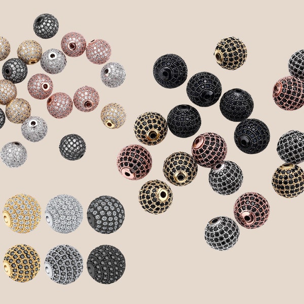 Bracelet Shamballa Strass | Boules Brillantes | Longueur Ajustable | Style Fantaisie Unisexe