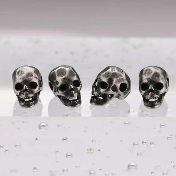 Skull Beads Brass EDC Paracord Knife Lanyard Bead – Metal Field Shop