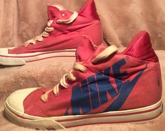 canvas nikes from the 80s