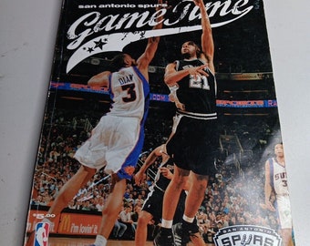 San Antonio Spurs Game Time Magazine 2006 2007