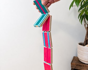 Wooden Jacob's Ladder Toy