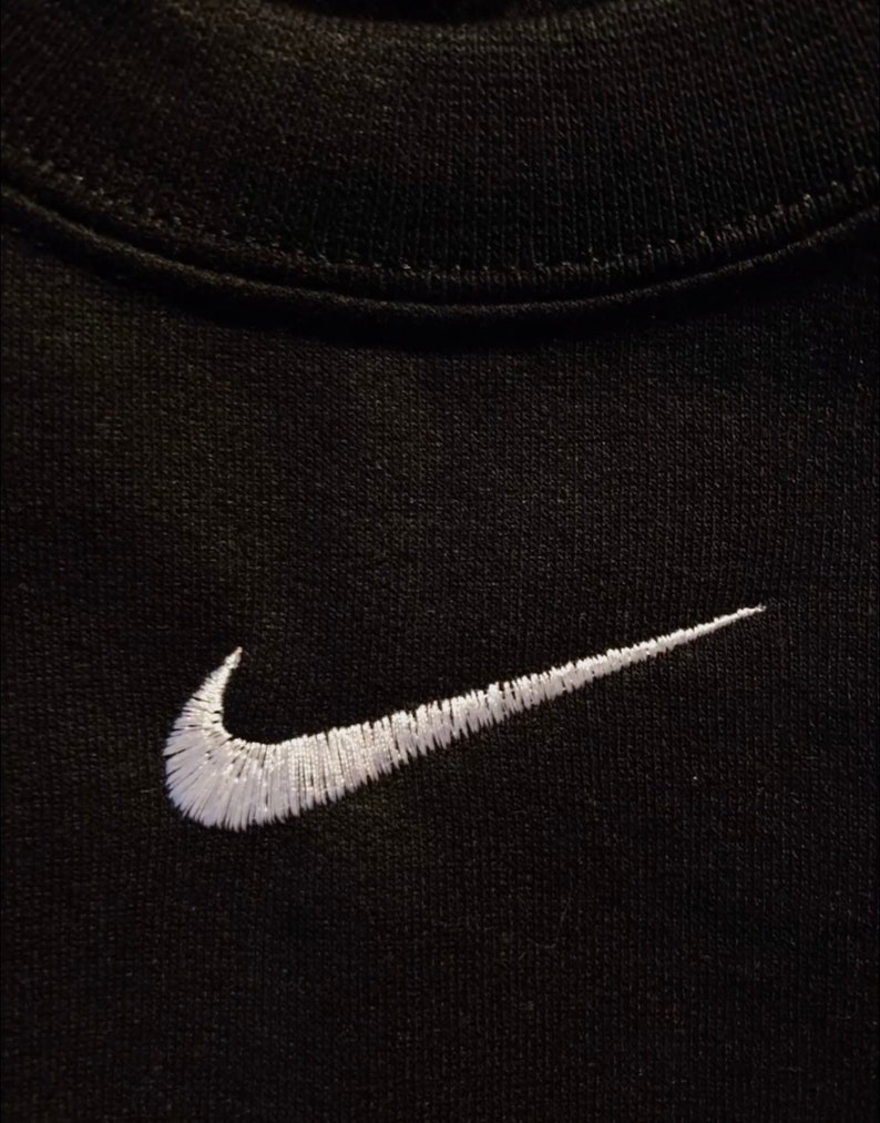 Vintage Nike tick embroidered sweatshirt | Etsy