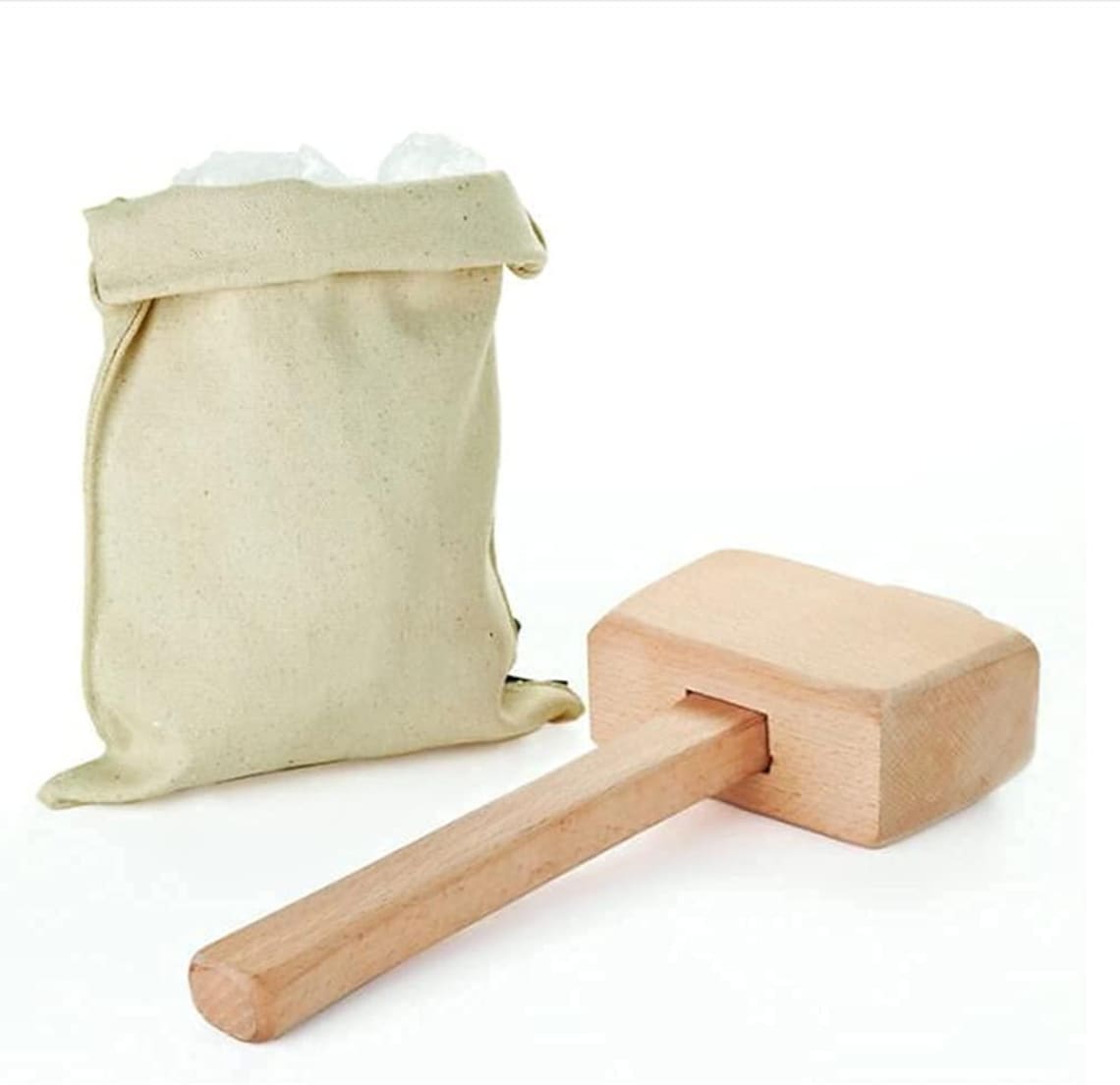 Dapaniy Ice Tools Ice Mallet Crusher Manual Ice Crusher Wooden Etsy