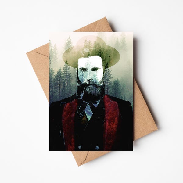 Double Exposure Black Forest - Black Forest Map