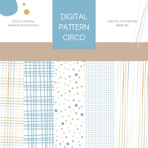 Pattern da stampare: Circo
