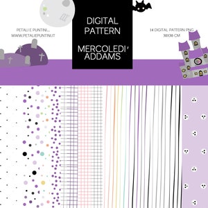 DIGITAL PATTERN: Mercoledì Addams