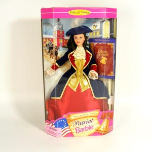 1996 Patriot Barbie Doll  #17312 American Stories Series, Mattel NRFB