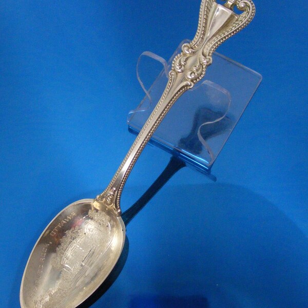 Antique Sterling Silver Spoon Etsy