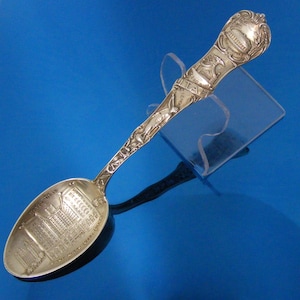 Sterling Silver  Watson Co. ~  Salt Lake City, Utah  Souvenir Spoon. Hotel Utah 1900's