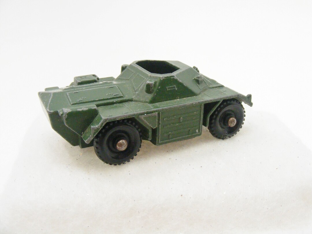 Lesney Ferret Scout Car No. 61, Military Armored Vehicle 1950s Etsy