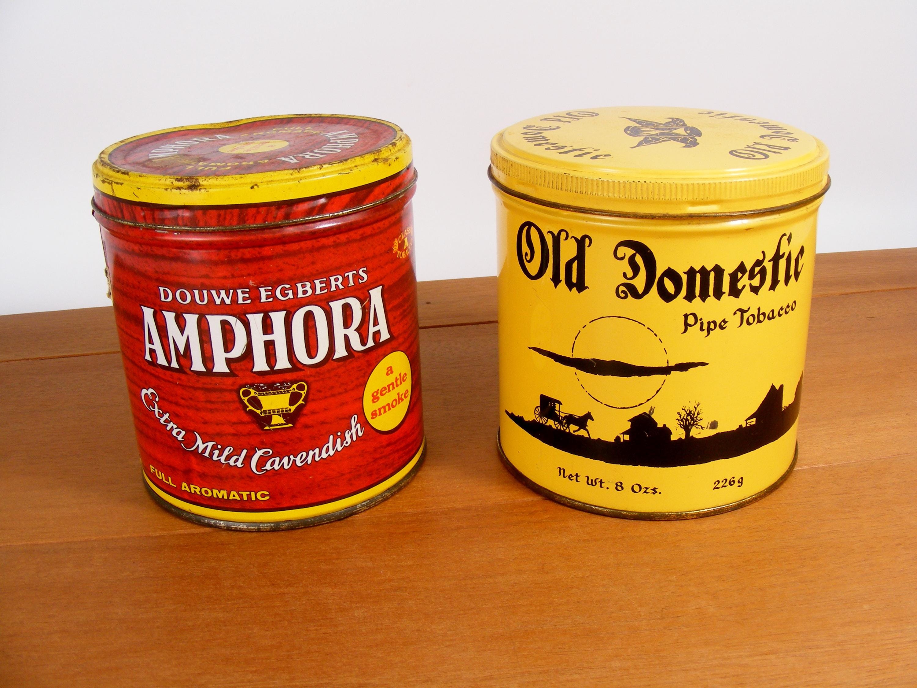 Amphora Tobacco Tin - Etsy