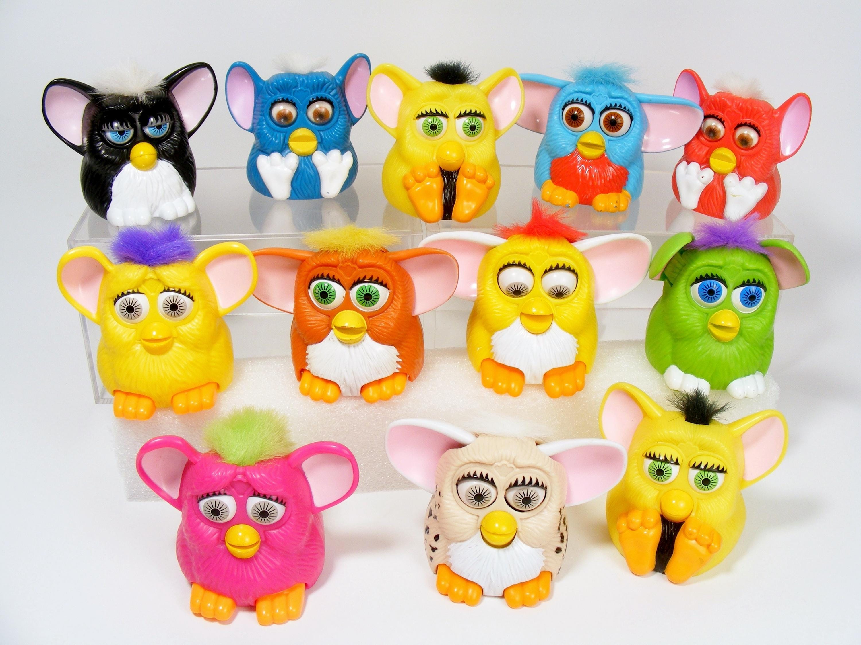 Mcdonald's Furby Happy Meal Toys, Your Choice of Color Mcfurby