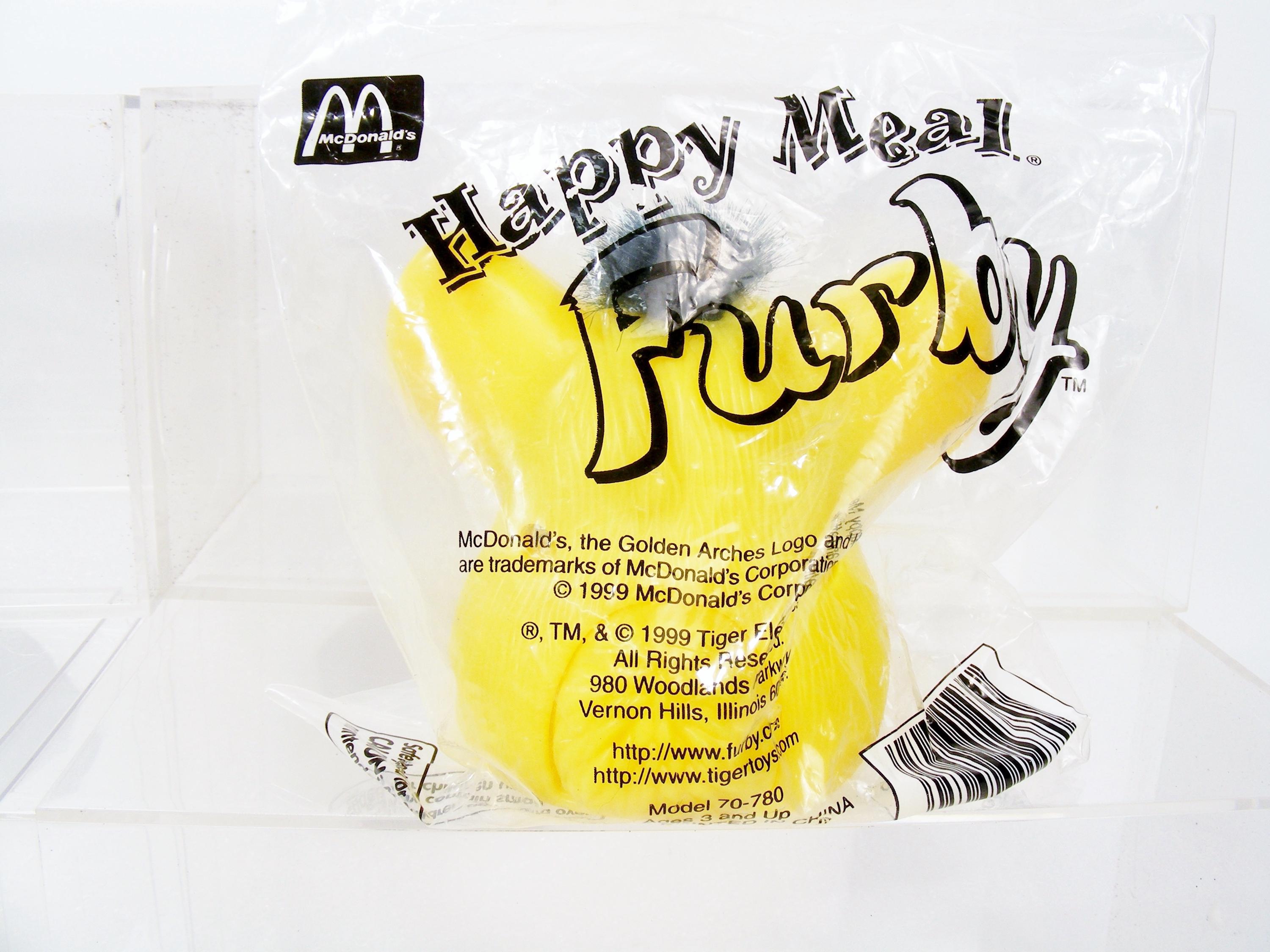Mcdonald's Furby NIB Happy Meal Toys, Your Choice of Color Sealed