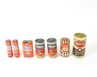 Vintage 1950-60's Collectible Eveready, Cadet and Bright Star 