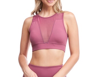 Mauve Sports Bra