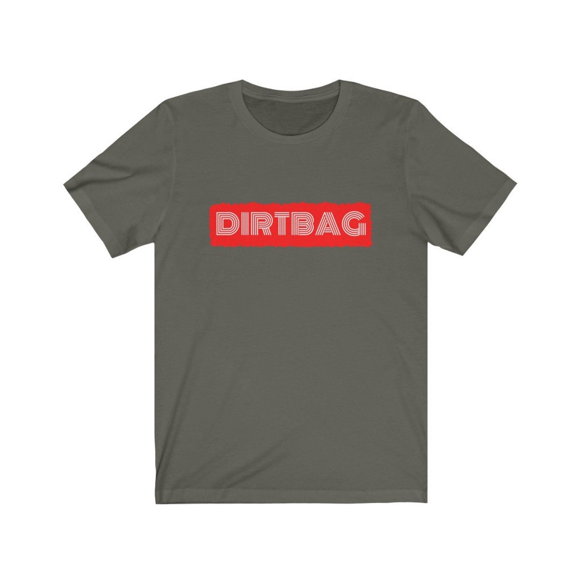 Dirtbag T Shirt Short Sleeve TShirt Unisex Mens Womens Etsy
