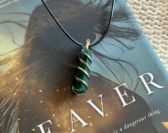 Bloodstone Necklace - Inspired by Weaver by Tish Thawer