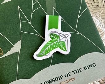 Lothlorien Leaf - Magnetic Bookmark